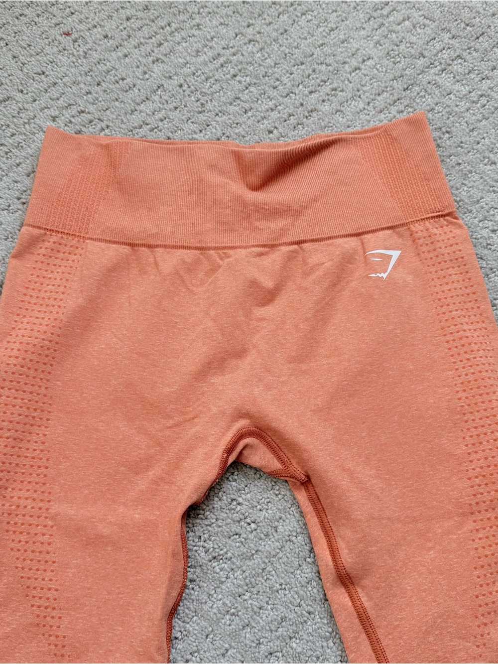 Gymshark Seamless Leggings in Coral